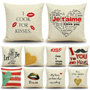 Retro 45 x 45cm Cotton Linen Cushion Cover Throw Pillowcase British Style