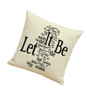 Chic Cotton Linen Throw Pillow Case Cushion Cover Sofa Bed British Style