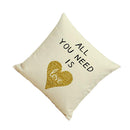 Cotton Linen Nap Cushion Cover Home Decor Throw Pillow Case British