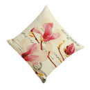 Chic Cotton Linen Throw Pillow Case Cushion Cover Sofa Bed Flower Print