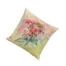 Cotton Linen Throw Pillow Case Floral Waist Cushion Cover Bed Decor