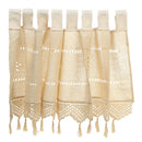 45x150cm Country Hollow Crochet Window Curtain Blackout Drape Panel Decor