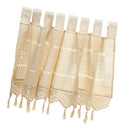 45x150cm Country Hollow Crochet Window Curtain Blackout Drape Panel Decor