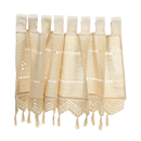 45x150cm Country Hollow Crochet Window Curtain Blackout Drape Panel Decor
