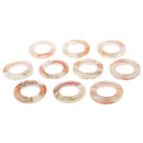 50pcs Eyelet Curtain Tape Rings 40mm Blinds Accessories Sewing Tape Decor