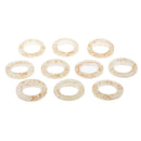 50pcs Eyelet Curtain Tape Rings 40mm Blinds Accessories Sewing Tape Decor