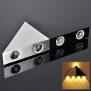 Modern 5W LED Wall Light Lamp Bedroom Wall Sconce Lamp Fixture Warm White