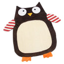 Classic Sisal Cat kitten Scratch Mat Pad Sisal Scratcher Board 49*36cm Owl