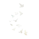 Set of 11pcs Birds Removable Mirror Decal Art Mural Wall Stickers Home Decor DIY