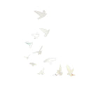 Set of 11pcs Birds Removable Mirror Decal Art Mural Wall Stickers Home Decor DIY