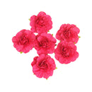 Artificial Silk Rose Flower Heads Wedding Home Party Decor Bridal Bouquet Charms Scrapbooking DIY Pack of 20PCS Red
