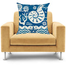 Nautical Decorative Cotton Linen Throw Pillow Case Cushion Cover Home Bedroom Sofa Car Cushion Decor Cover