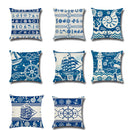 Sea Life Home Decor Throw Waist Cotton Linen Pillowcase Cushion Cover