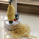 White Kitchen Electric Automatic Fruit Vegetable Quick-peel Tool