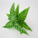 Taro Leaves Artificial Grass Leaf Greenery Foliage Plant Home Decor Green