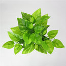 2x Artificial Scindapsus Leaves Leaf Plants Home Office Garden Wedding Decor