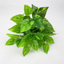 2x Artificial Scindapsus Leaves Leaf Plants Home Office Garden Wedding Decor