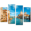 Large Canvas Modern Decor Wall Art Painting Picture City on the Water Print