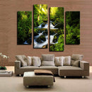 Canvas 30cm Modern Forest Stream Home Decor Wall Art Painting Picture Print