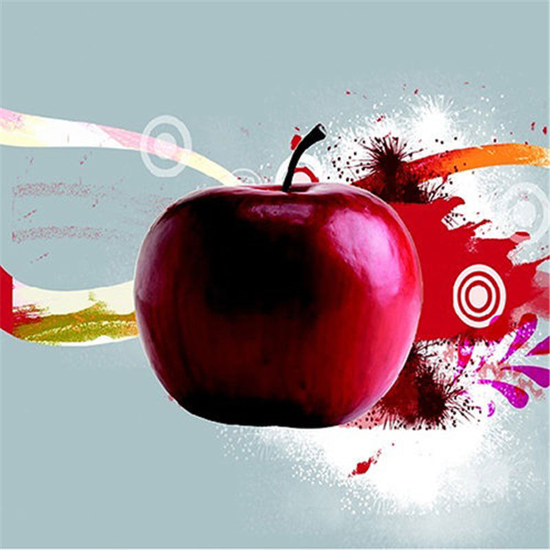 1 Set of 3PCS Canvas Modern Home Bedroom Office Wall Decor Wall Art Painting Picture Fruits Print Pattern Charms 60x60cm