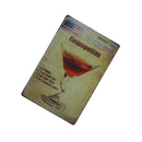 20x30cm Tin Sign COSMOPOLITAN COCKTAIL Club Wall Deco Retro Metal Art Poster