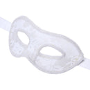 Adjustable Translucent Mask For Women Masquerade Ball Halloween Party Props Supplies White