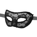 Adjustable Translucent Mask For Women Masquerade Ball Halloween Party Props Supplies Black