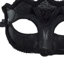 Black Eye Mask Men Ladies Masquerade Ball Mask Venetian Party Eye Mask for Carnival Halloween Xmas Party