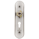 European Simplicity Indoor Latch Keys Lock Room Door Lock Handle Black