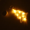 Battery Operated LED Light Christmas Tree Sucker Lamp Display Window Decor