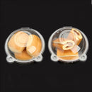 100pcs Clear Plastic Cupcake Cake Dome Favor Box Container for Wedding Party