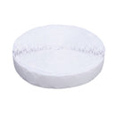 Self Adhesive White Coins Hook and Loop Sticky Stick-On 500pcs 20mm Dots