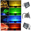 Yellow LED Flood Light Spotlight Landscape Light Waterproof Outdoor Lamp 50W