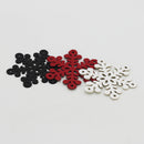 Beautiful Pearlescent Paper Cut Snow Shaped Glass Place Cards Christmas Wedding Anniversary Celebration Festival Restaurant Supplies PACK OF 50PCS