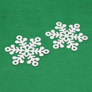 Beautiful Pearlescent Paper Cut Christmas Tree Shaped Glass Place Cards Christmas Wedding Anniversary Celebration Festival Restaurant Supplies PACK OF 50PCS White