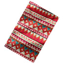 30*200cm Bohemian Table Runner Tassel Cotton Tablecloth Cover Home Cafe Bar Dining Table Tea Table Decor Mat -Red