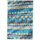 30*200cm Bohemian Table Runner Tassel Cotton Tablecloth Cover Home Cafe Bar Dining Table Tea Table Decor Mat -Blue