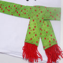 2Pcs Lovers Snowman Chair Back Cover for Christmas Kitchen Dinner Decoration