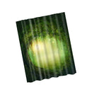 Bathroom Shower Sheer Waterproof Polyester Curtain Panel w/12 Hooks Dreamland