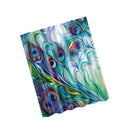 Waterproof Polyester Bathroom Shower Sheer Curtain Panel w/Hook Peacock