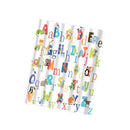Waterproof Polyester Bathroom Shower Sheer Curtain Panel w/Hook Letters Zoon