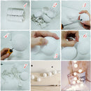 20 LED String Fairy Lights Battery Operated Thread Ball Festive Party Decor