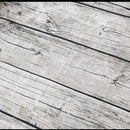 120*120cm Retro Wood Grain Cotton Linen Tablecloth Home Dining Table Cover