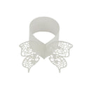 Pack of 50PCS Napkin Ring Serviette Holder Christmas Wedding Decor Party Favor Supplies Table Decor Ornaments -White