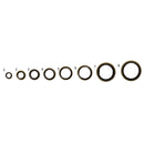 100pcs ?22 Rubber Metal Combination Ring Sealing Rings Gasket Grommets 22mm