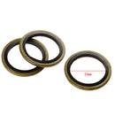 100pcs ?22 Rubber Metal Combination Ring Sealing Rings Gasket Grommets 22mm