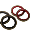 240pcs 6mm-30mm Rubber Metal Combination Ring Sealing Rings Gasket Grommets