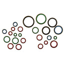 240pcs 6mm-30mm Rubber Metal Combination Ring Sealing Rings Gasket Grommets
