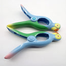 Pack of 2 Plastic Beach Towel Clips Keep Your Towel from Blowing Away Random Parrot