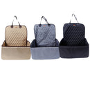 Pet Dog Car Seat Protect Cover Washable Bed Mat Hammock Pad Waterproof Mat Black